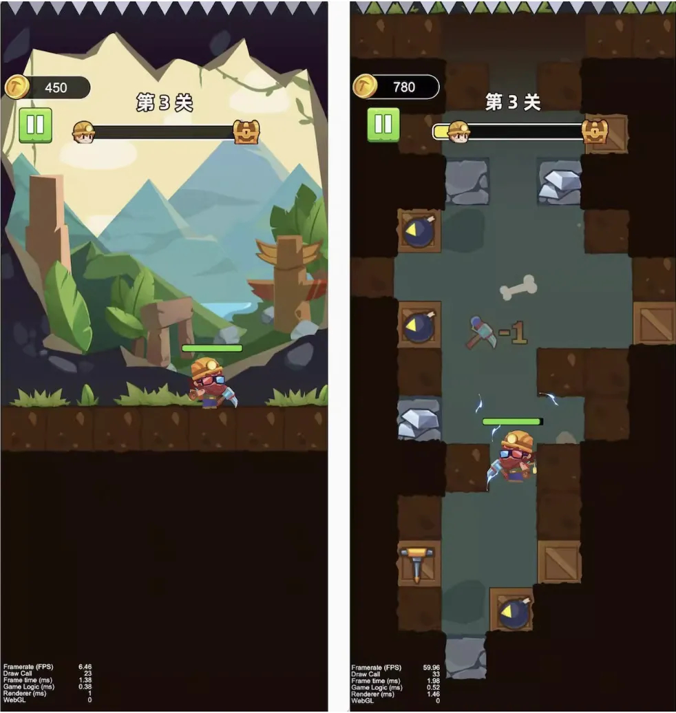 图片[1]-Cocoscreator 考古专家考古队伍挖矿 2.4.13 地下挖掘闯关休闲小游戏完整源码工程-朝晞小屋