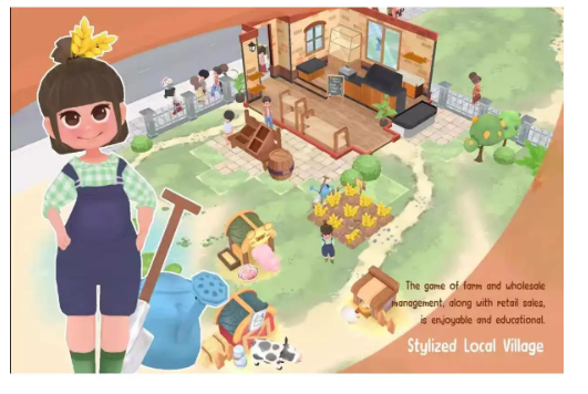 StylizedLocalVillage1.0 农场经营 Unity 源码卡通农业模拟经营游戏完整学习项目-朝晞小屋