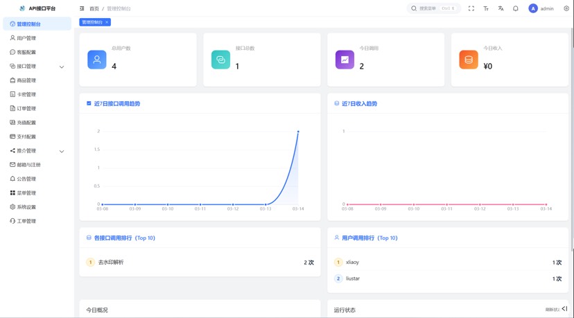 图片[3]-最新楠枫解析计费系统源码 Java+Vue版本-朝晞小屋