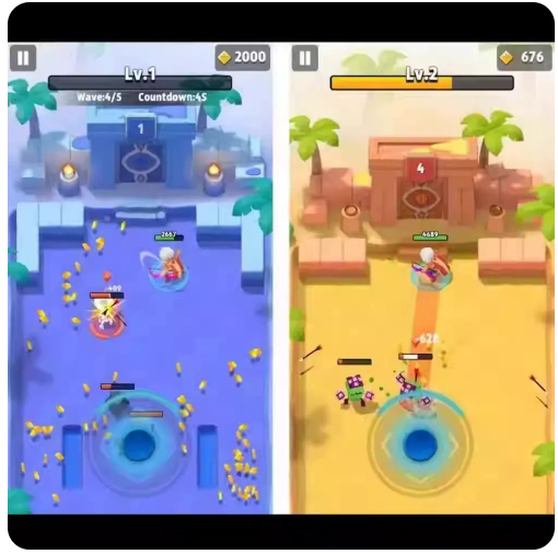 图片[2]-Unity 仿弓箭传说竖版射击小游戏源码卡通 roguelike 闯关完整学习项目-朝晞小屋