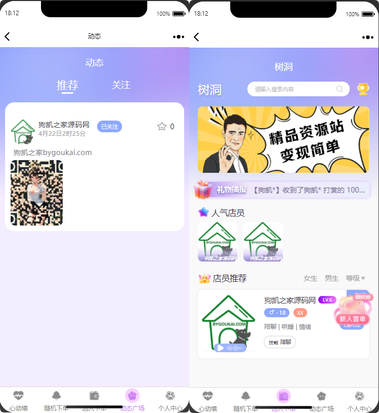 图片[5]-公众号陪玩树洞系统源码介绍与下载-朝晞小屋