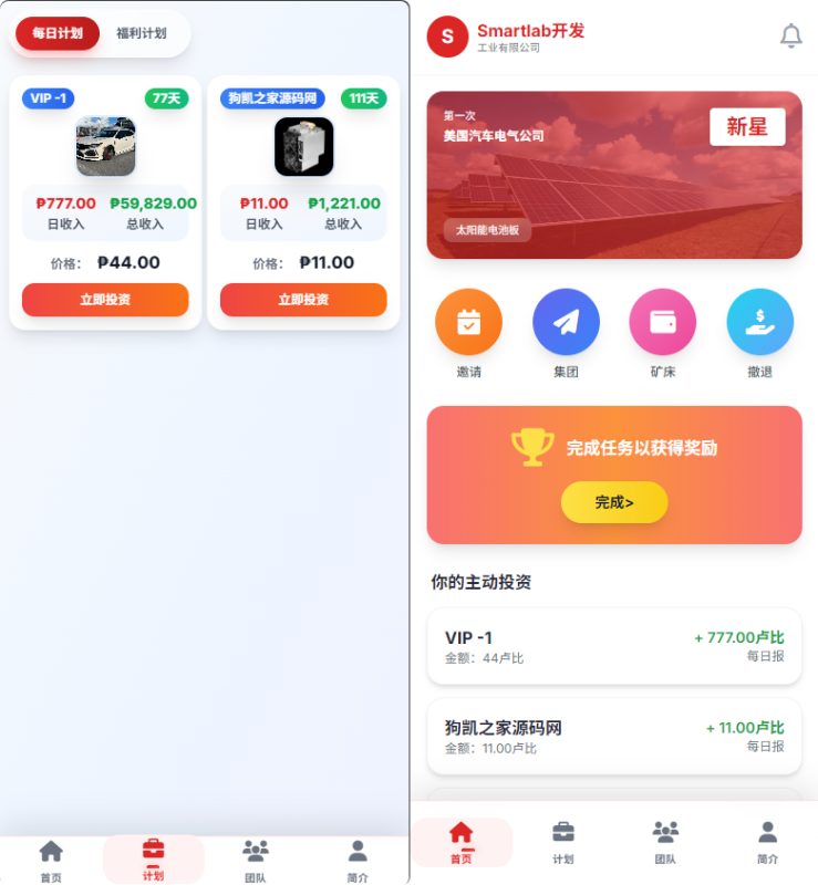 海外汽车电气投资三级分销系统源码可自定义产品版-朝晞小屋