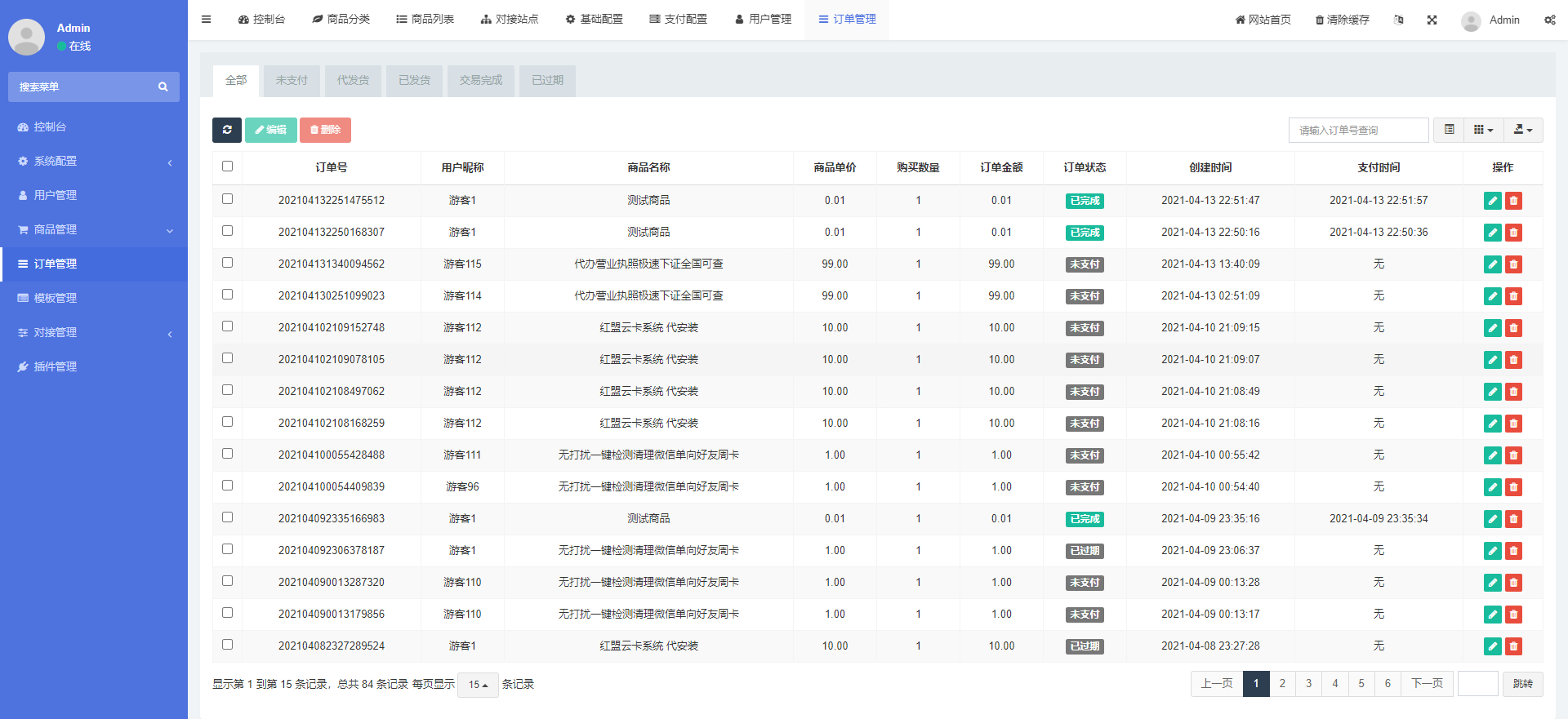 图片[7]-红盟发卡商城盗U授权+改权限+TG提醒-朝晞小屋