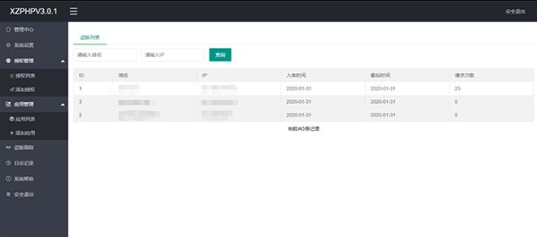 图片[3]-XZPHP V4.0.3 授权系统源码下载，功能强大稳定可靠-朝晞小屋