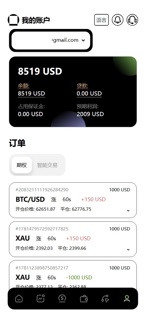 图片[10]-新版本多语言交易所源码/期权秒合约+杠杆合约+智能合约投资理财+NTF+贷款+输赢控制-朝晞小屋