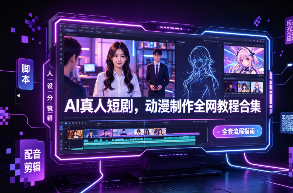 图片[1]-【AI短剧教程】即梦AI教程Seedance 2.0 AI短片教学四月更新AI短片教学-朝晞小屋
