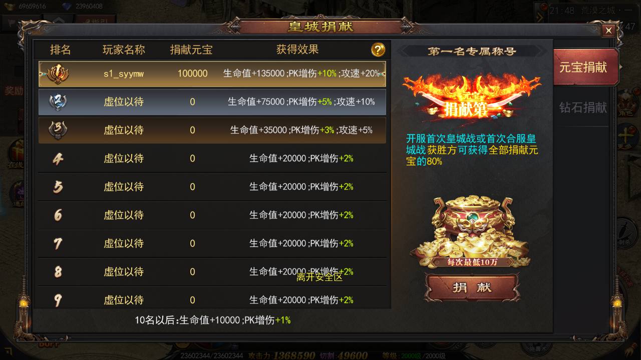 图片[13]-【白日门传奇之神器3多区跨服打金版-附带前后端全套源码】大型单职业PK角色扮演类传奇手游-2025年4月23日全新打包win服务端源码视频架设教程-GM运营后台-多功能GM授权后台-苹果IOS安卓双端版本！-朝晞小屋
